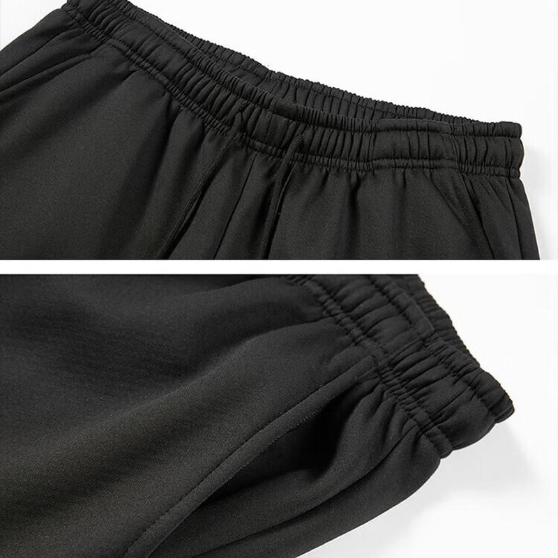 PLAYBOY Men's Thickened Lamb Wool Straight Casual Pants