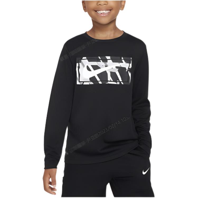 

Nike Kids T Shirts Crew Neck Moderate FV2646-010 6
