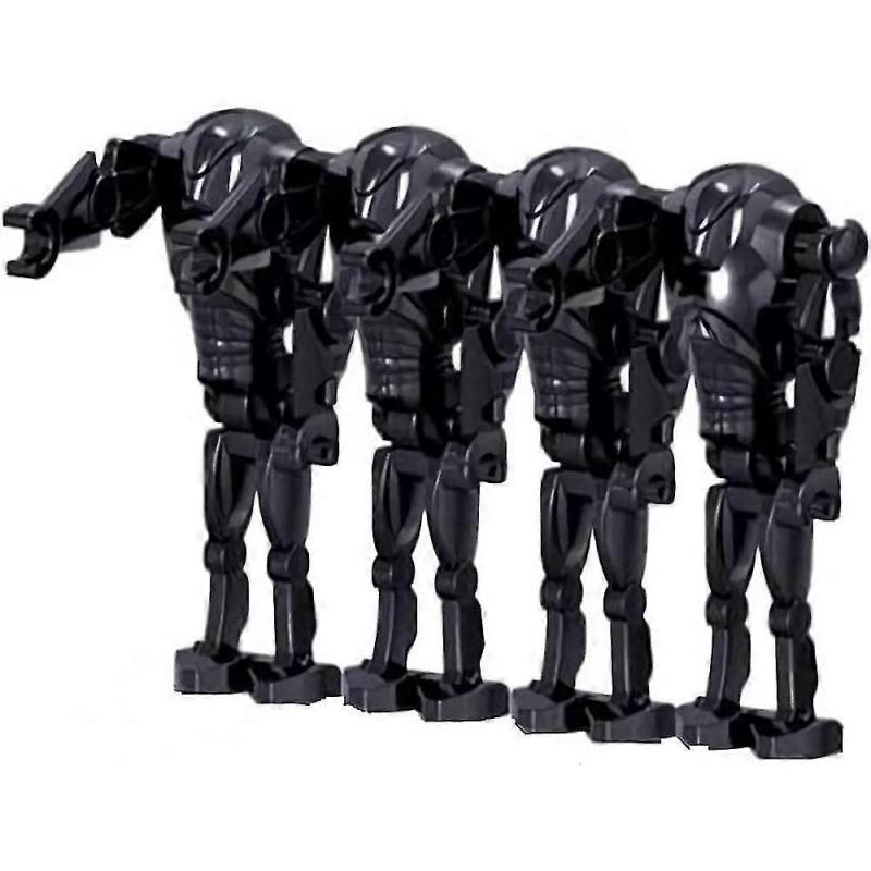 28pcs Pack Battle Soldiers Action Figures Set, Generals And Droids With Weapons, Building Blocks Assembly Toy Kids Gift