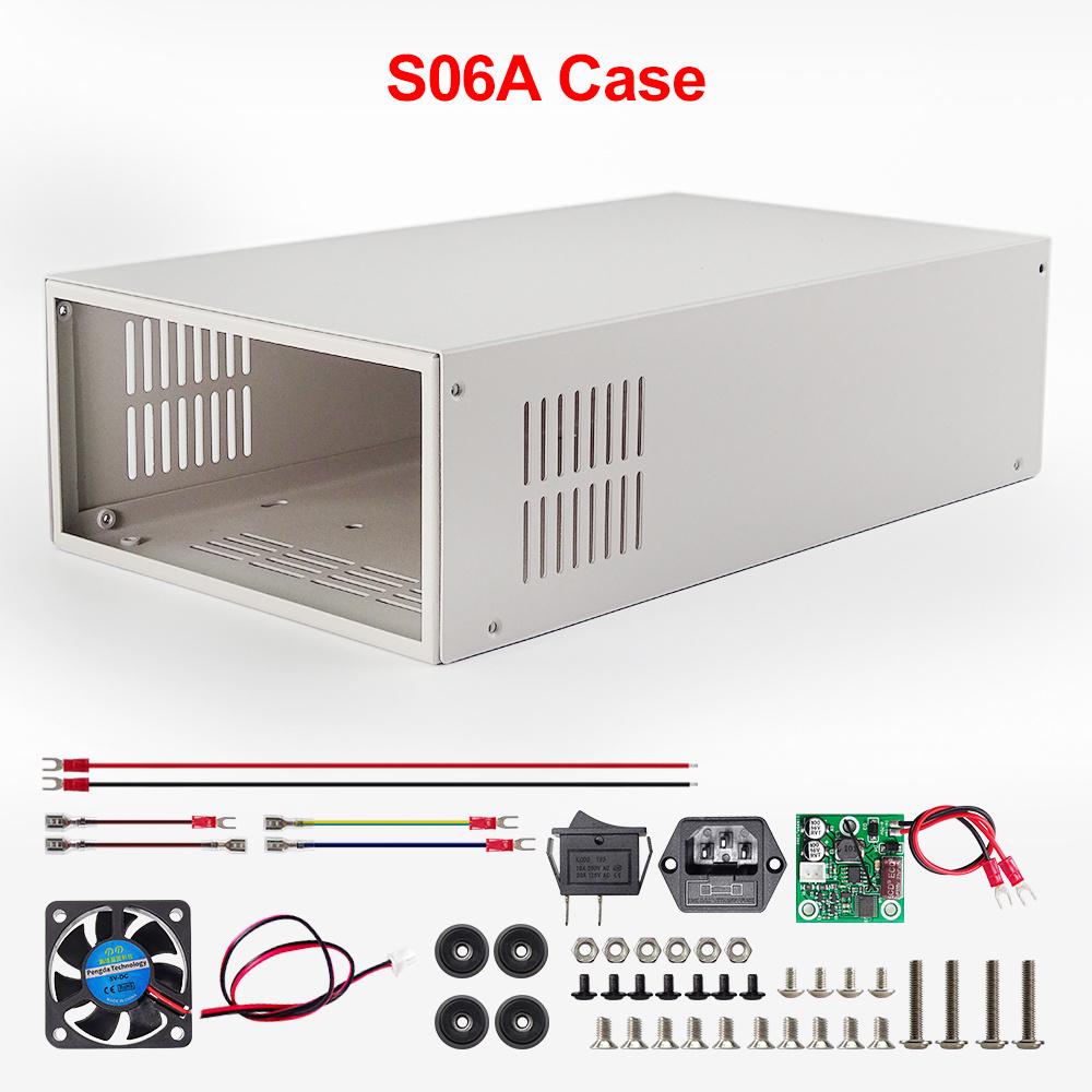 DC-DC Spannungsstrom Abwärtswandler Stromversorgungsmodul Gehäuse Buck Spannungswandler Voltmeter Gehäuse