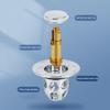 Upgraded Sink Plug Universal PopUp Drain Strainer Drain Fitting Plug Sink for Countertop Sink Bath Plug Drain Plug