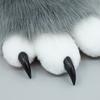 8 st Spetsiga/Trubbiga Pälsiga Klor Naglar DIY Djurtass Tillbehör Cosplay Kostymtillbehör