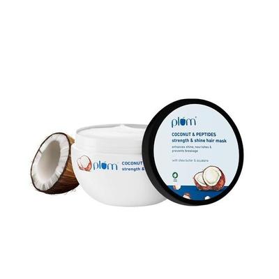 Coconut Hair Mask | For Rough, Dry and Lifeless Hair | With Coconut Milk, Peptides & Shea Butter I Hair Spa for Women & Men I 200g