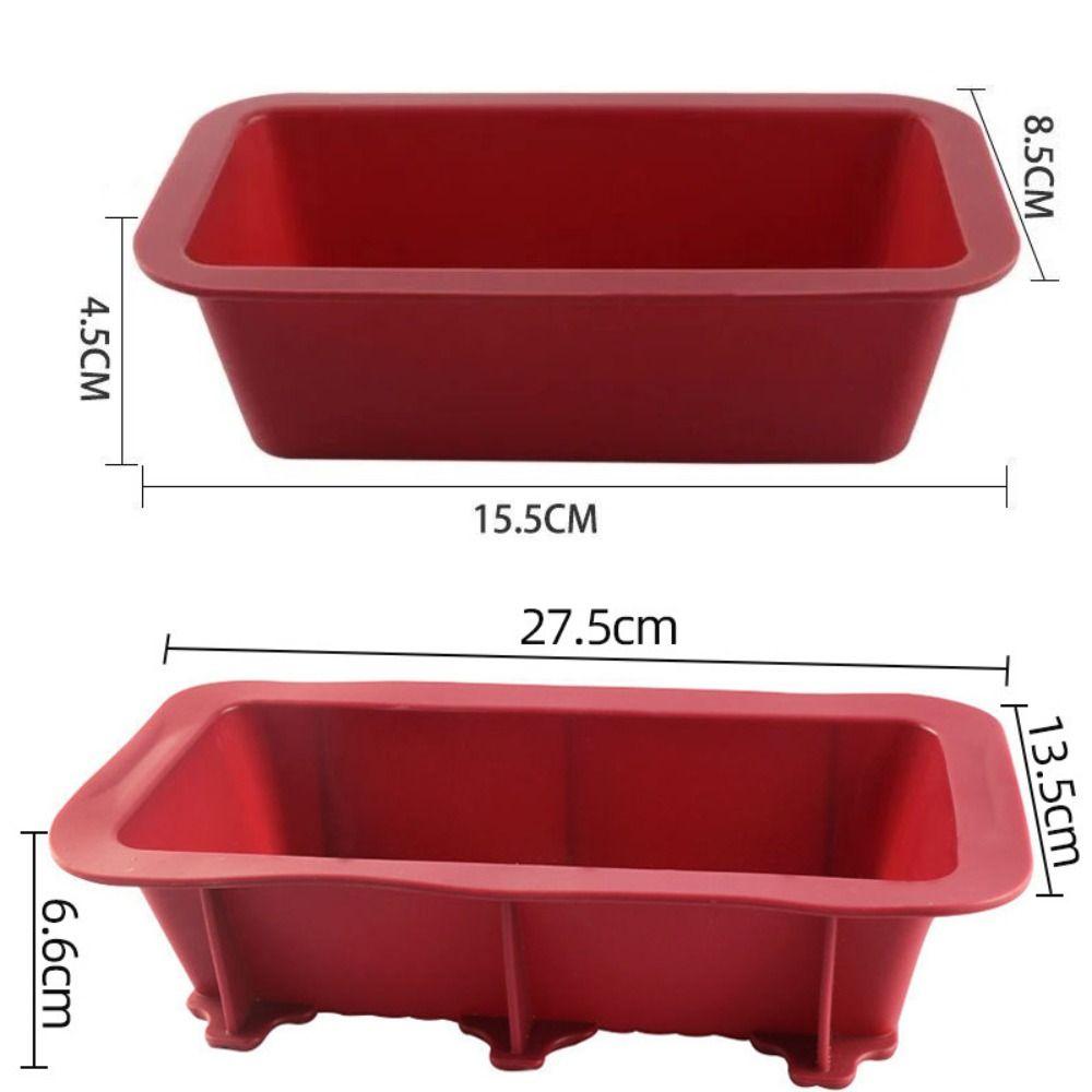 Nonstick Toast Mould Easy Demoulding Cake Mold Kitchen Supplies Silicone Loaf Pan  Mousse