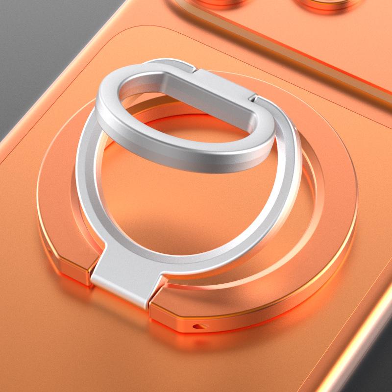Universal Double-Sided Magnetic Phone Holder Ring for Apple & Android - Multi-functional Desktop Stand