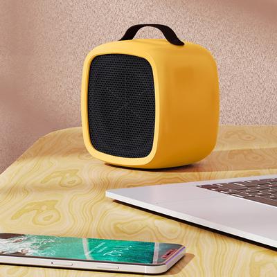 Tragbare Mini-Heizgeräte Haushalt Desktop Stumm Schnellheizend Wärmer Ventilator 500W PTC-Keramik Warmluftheizgeräte für Innen Büro Winter