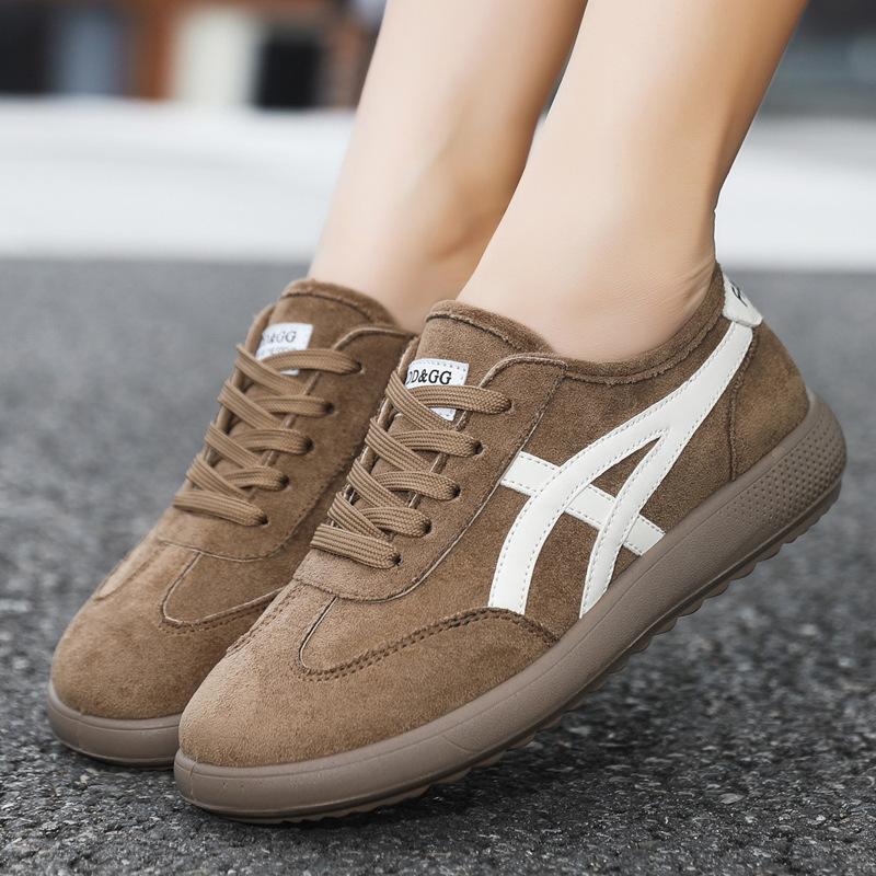 Spring and autumn new ins female students platform sports board shoes German training shoes casual women's shoes
