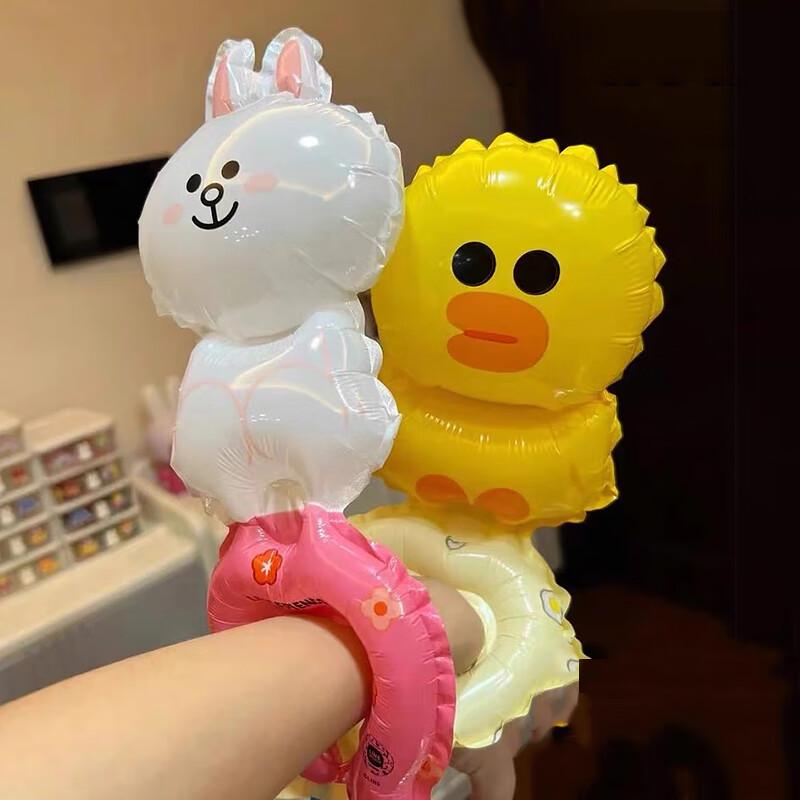 Мультяшные шарики на запястье, 10 шт., для детей