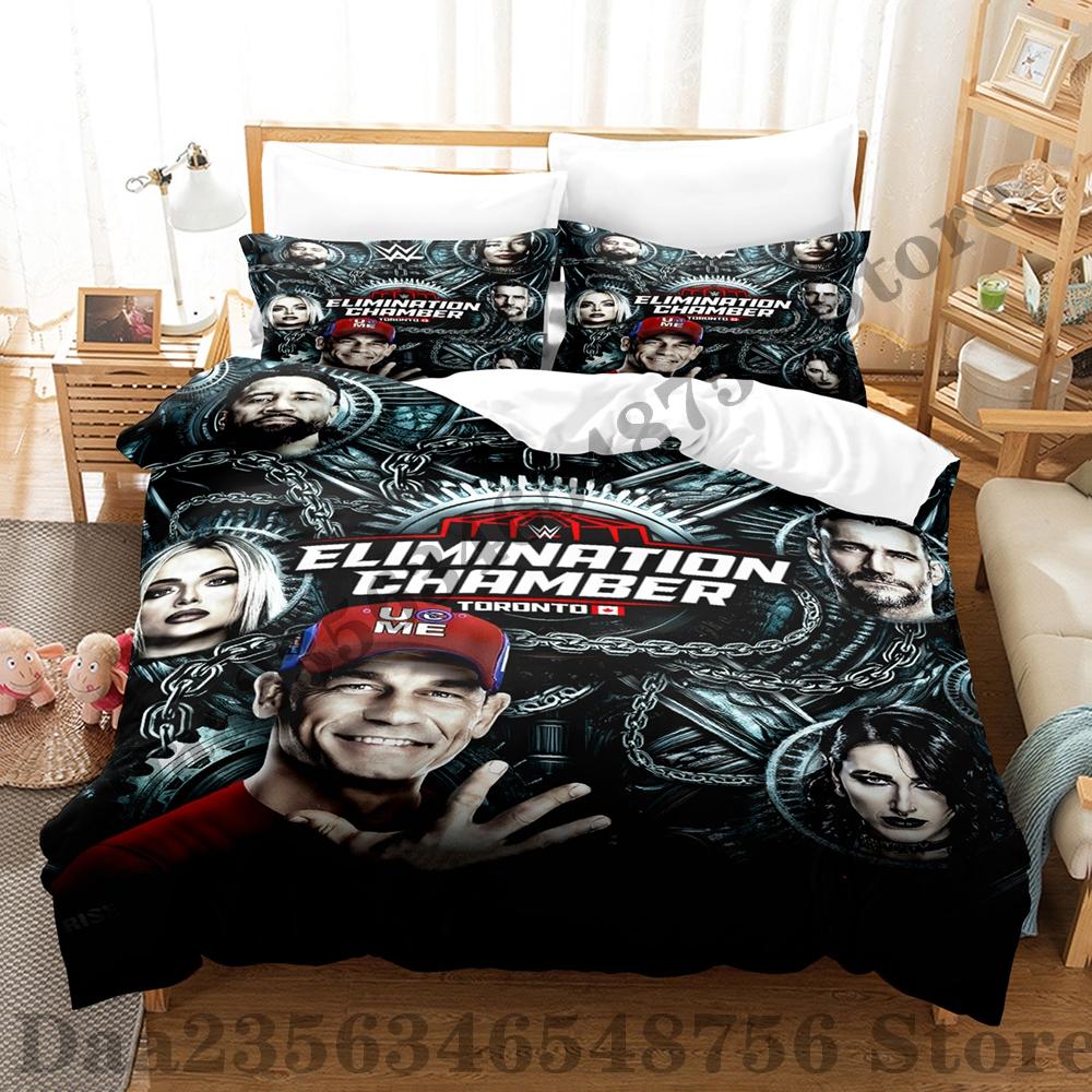 Comforter Lightning Jey Uso Bedding Set Single Twin Full Queen King Size Bed Set Adult Bedroom s Wwe 2K25 Bed