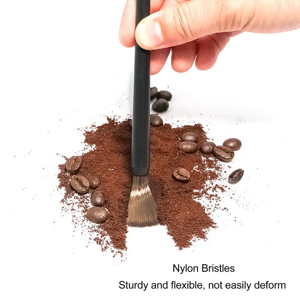 2 Pcs set Plastic Handle Coffee Grinder Cleaning Brush Coffee Grinder Cleaning