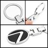 Zinc Alloy Key Ring Keychain Car Logo Accessories For Lexus F SPORT GS GX IS LS LX CT LC RC LBX NX RX 350h 450h ES UX 300e GX460 FP2