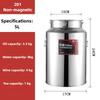 304 Wine Drum Sealed Tank Stainless Steel Sealed Jar Food Grade Oil Barrel Milk Tea-leaf Transportation Barrel