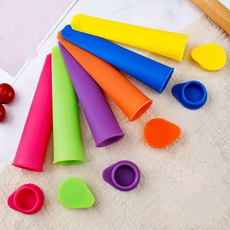 Up Push Silicone Frozen Stick Ice Cream Pop Yogurt Jelly Lolly Maker Mould