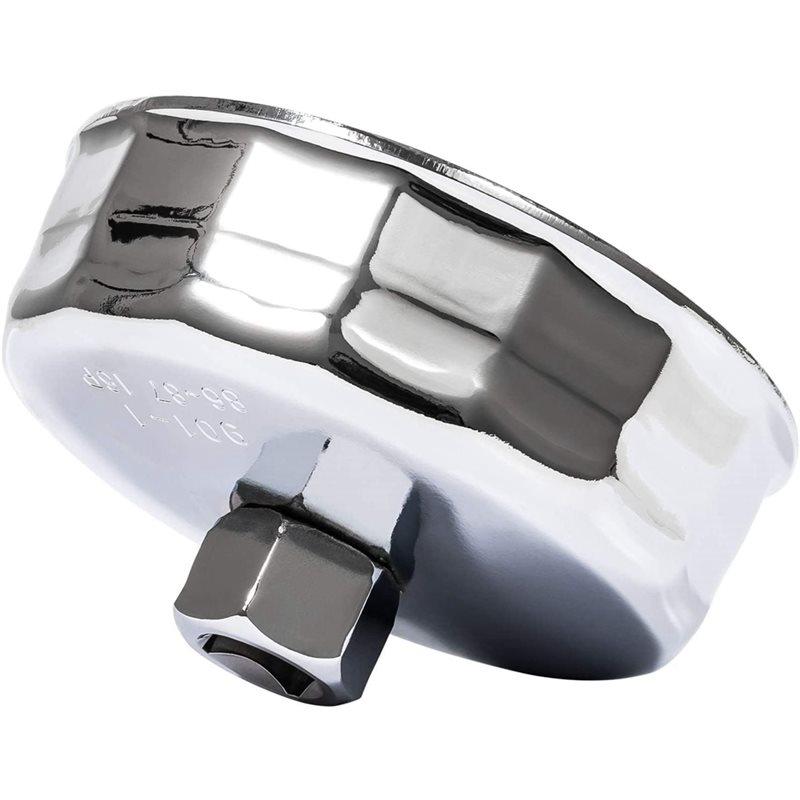 For BMW& Volvo Heavy Duty 86Mm 16 Flutes Oil Filter Wrench Cup Tool For N20 N26 N51 N52 N54 N55 N63 N74 S55 S63 Engines
