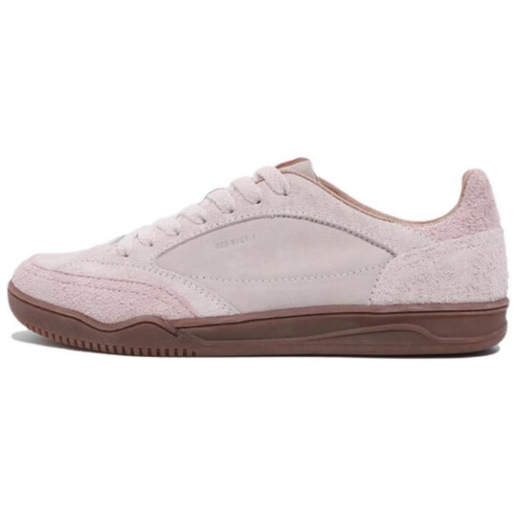 FILA Slantshot Comfortable Low top Skateboard Shoes Unisex Pink Korean Style 1TM01997F650 240