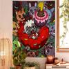 Game Cult Of The Lamb Colorful Tapestry Wall Hanging Bohemian Wall Tapestries Mandala Wall Hanging Sheets
