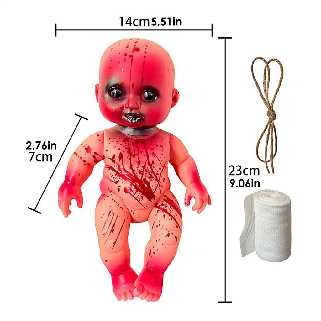 Halloween Hanging Ghost Doll Pendant Horror Ghost Zombie Baby Haunted House Props kids Gifts Party Supplies Decoration