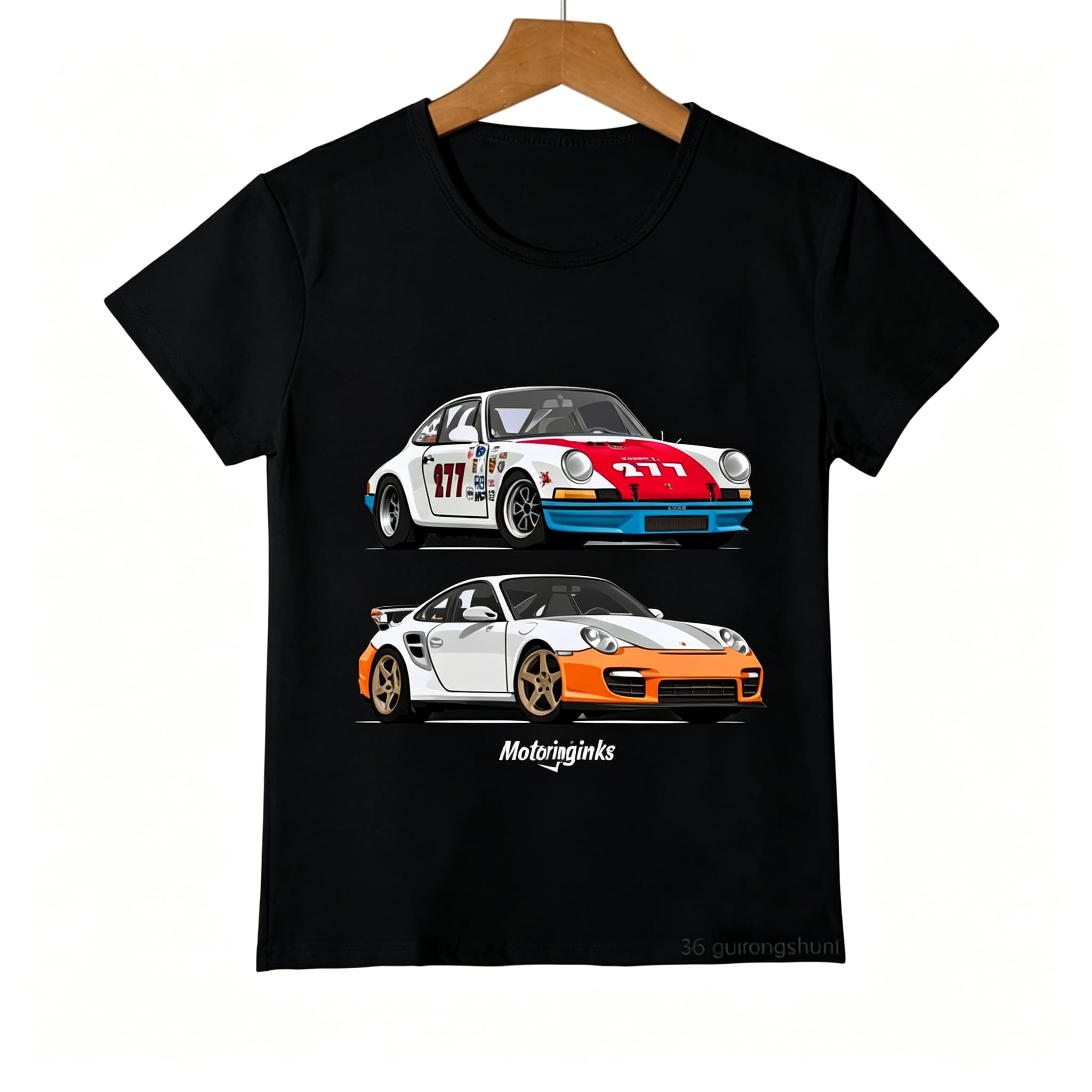 Funny Car Cartoon Print Summer Boys T Shirt Tops Kid TShirt Women Tee Boys Top Adults Children Parent Child Men Cotton T shirt 100
