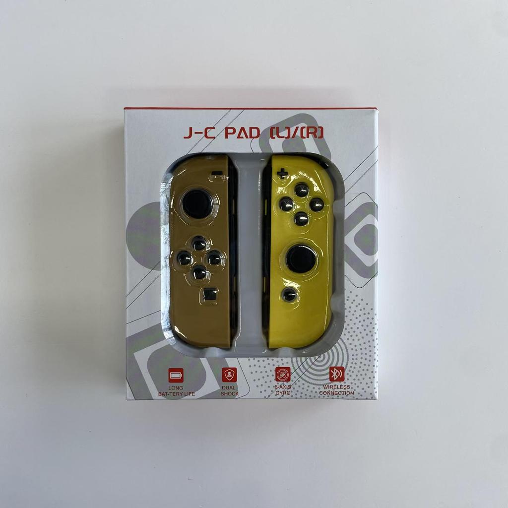 Wireless Bluetooth Joy-Con Controllers with Wake-Up Feature and Wrist Strap, Left and Right Separately for Switch