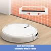 Staubsauger Hauptbürstenabdeckung ABS Weiß Intelligenter Saugroboter Zubehör für Mijia 3C B106CN