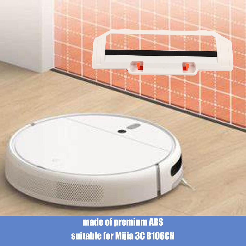 Staubsauger Hauptbürstenabdeckung ABS Weiß Intelligenter Saugroboter Zubehör für Mijia 3C B106CN