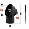M22 M18 M16 Thread Dust Collect Cover Dust Collector Adapter  For Wall Stone Hole Process