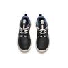 Anta Lifestyle Series Leather Wear-Resistant Non-Slip Shock Absorbing Low-Top Casual Sports Shoes Women Sneaker Black 122048860-6