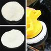 Imitated Wool Polishing Bonnet Buffer Pad Woolen Fleece Pad Waxing Polisher Polishing Terry Cloth