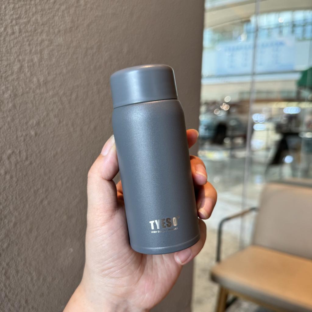 TYESO Pocket Mini Thermos Water Bottle 150ML Cute Small Stainless Steel Tumbler Cup Portable Thermal Insulation Coffee Water Cup