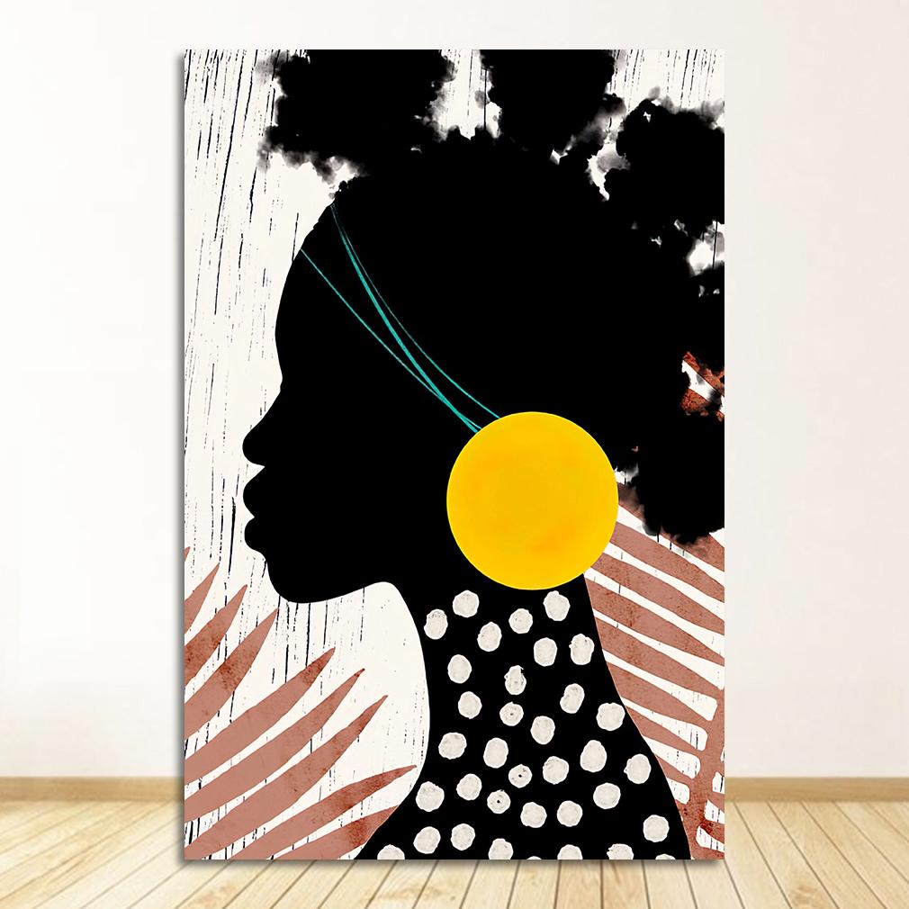 Wall Art Canvas Painting Abstract Nordic Posters And Prints Wall Pictures For Living Room Decor African Traditional Tribal Style