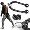 Tricep Rope Heavy Duty Nylon Triceps Rope Cable Attachment Biceps Triceps Back Shoulder Muscle Exerciser for Home Gym