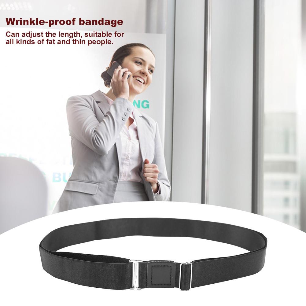 Shirt Wrinkle-Proof Holder  and Excellent Flexible Nylon Stays Men Braces Women Belt Near Adjustable Suspender