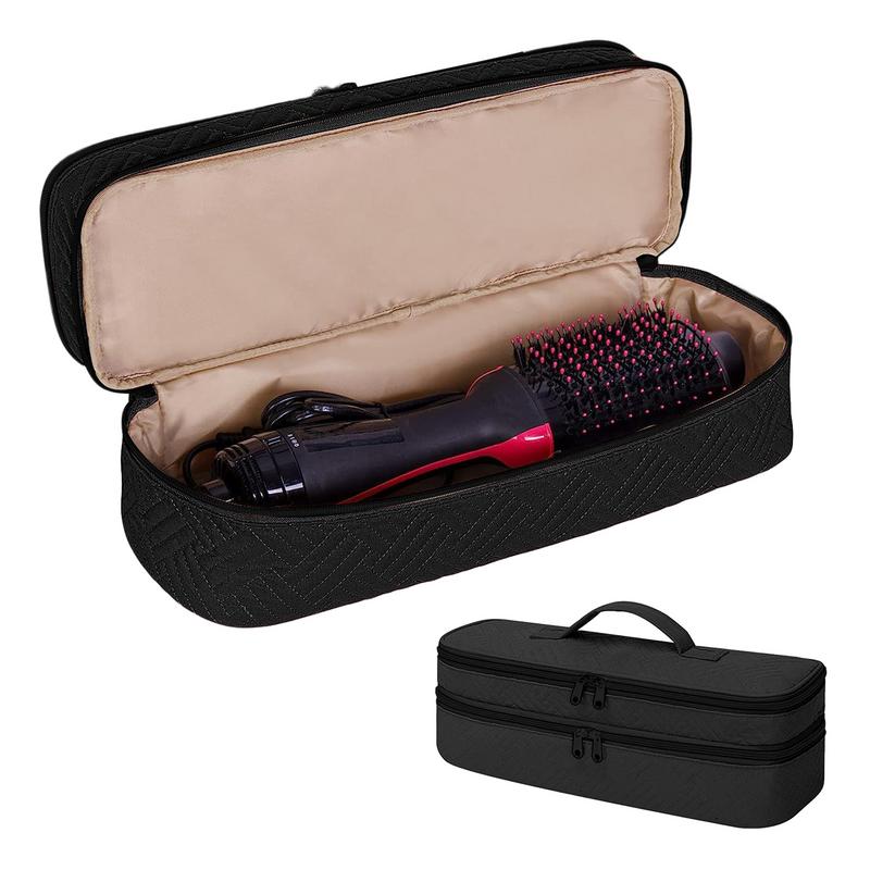 Bag Double Layer Travel Integrated Hair Dryer Storage Curling Iron Double layer Storage Bag Portable Travel Case Organizer Bag