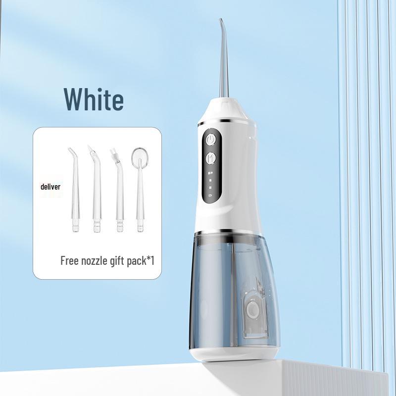 Portable Electric Water Flosser Oral Cleaner - Handheld Device for Removing Tartar and Cleaning Teeth