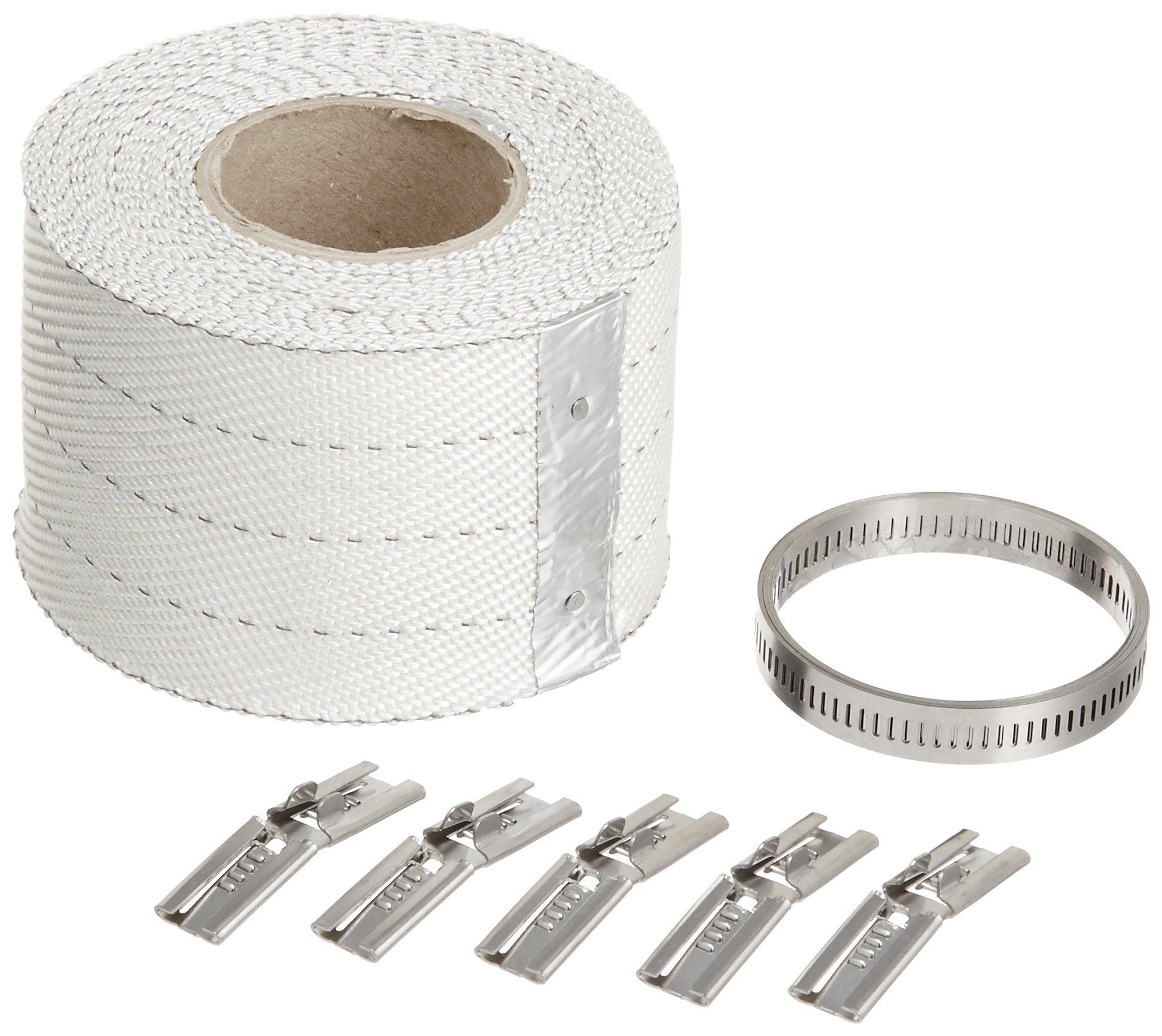 

BILLION Super Thermo Bandage выдерживает температуру выхлопа до широкий x 5 м длиной x изготовлен из кремнезема подходит для всего, от серийных двигателей до