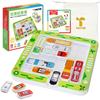 TAETOE Educational Magnetic Parking Educational Slide Puzzle Maze Toy for Logic Brain Dementia Birthday Gift for All Ages Carts 750 Toy Lot, Kids,