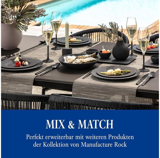 Миски для питья Villeroy & Boch Manufacture Rock, 4 предмета (1042399023)