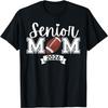 Senior Mom Class of 2026 Football Mom Graduation 2026 T-Shirt