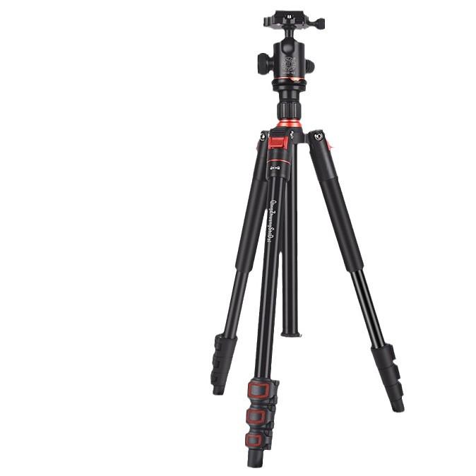 8 Lightweight Era Q330 Portable Tripod for DSLR, Mirrorless, Phone - Ideal for Photography & Videography Outdoors
