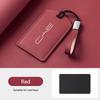 For BYD Atto3 Yuan Tang EV Han Qin Song Plus DMi Dolphin S7 S6 L3 M6 F3 F0 Leather Car NFC Card Samrt Key Case Cover Keychain