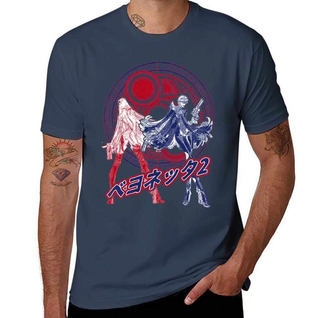 Bayonetta 2 TShirt Classic Print Short Sleeve Shirt