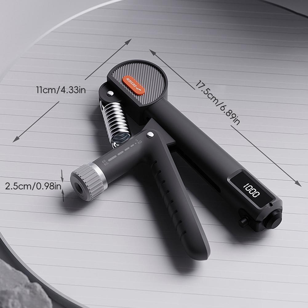 Counting Geometric Grip Strengthener With Adjustable Resistance Hand Strength Spring Trainer Rehabilitation Training Auxiliary Equipment