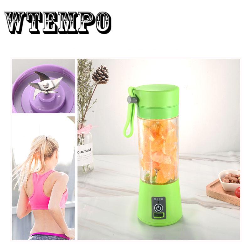 Brand Electric Fruit Juicer Mini Usb Rechargeable Portable Smoothie Maker Blender