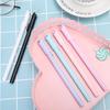Korean Cute Kitten Wagging Tail Neutral Pen - 0.5mm Black Ink Student Stationery.