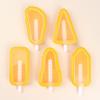 Set(5PCS) Summer Homemade Silicone Ice Cream Mold With Multiple Shapes For Household Ice Cream Making Tools