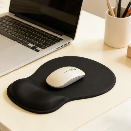 Gel Wrist Rest Mouse Pad Ergonomic Computer Mouse Pad Soft Comfortable Wrist Rest Pad for Office Gaming Home Use