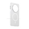 Premium Anti-Fingerprint Magnetic Case for Huawei Mate70Pro/Pro+, Luggage Stripes, Frosted Texture, Personalized Transparent Outer In White
