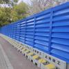Wind-Resistant Galvanized Steel Louvered Road Barrier Fence