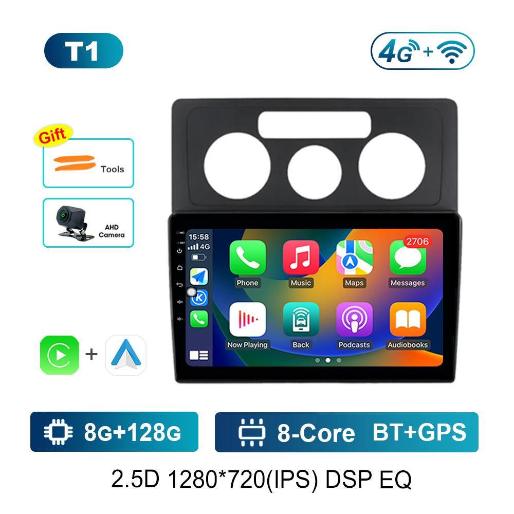 Video Multimedia Player Android Car GPS Navi 10 '' for VW Volkswagen Caddy 2K 3 2004 - 2010 Carplay WiFi Touch Screen Bluetooth
