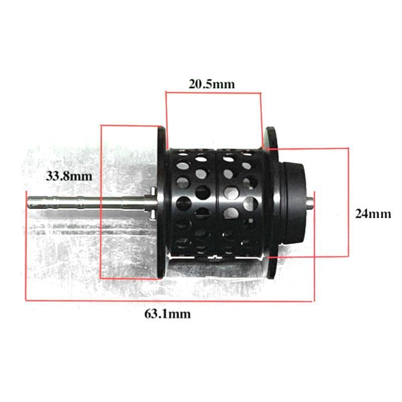 VISPREA DAIWA TATULA CS 100 сменная шпуля для приманки шпуля с мелкой канавкой шпуля с мелкой канавкой шпуля Bait Finesse металлическая шпуля для ремонта замена Ultra